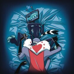 valentino_(hazbin_hotel), vox_(hazbin_hotel), hazbin_hotel, hellaverse, schaychaym