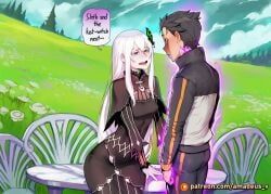 echidna_(re:zero), natsuki_subaru, re:zero_kara_hajimeru_isekai_seikatsu, amadeus_v, 1boy