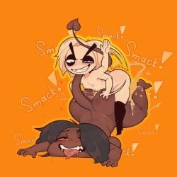 ceo_(sysnicat), hilga_(sysnicat), sysnicat, ass_bigger_than_torso, ass_smack