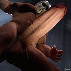 jason_voorhees, dead_by_daylight, friday_the_13th, maulclaw, ass