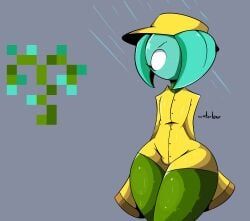 waterleaf_(terraria), terraria, treshbaggy, female, flower