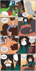 shingo_(threes_axelred), sparky_the_chu, ailurid, anthro, ass