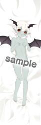 seele_zauga, toram_online, tutorial_angel, 1girls, bat_wings