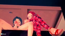 original_character, original, hrenit, 1boy, 1girls