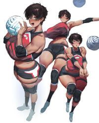 original, reallycute456, 1girls, armpits, ball