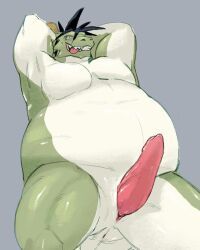 tatsuki_midoriya, morenatsu, mythology, animal_genitalia, anthro
