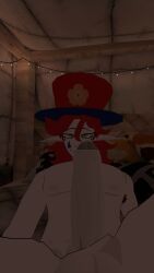 vrchat, armpit_hair, balls, ballsack, chest