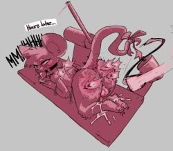 bramble_(amoderaterobo), bitterfucker1, accessory, anthro, ball_gag
