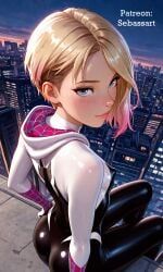 gwen_stacy, spider-gwen, patreon, sebassart, ass
