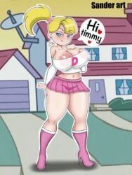 timmy_turner, veronica_star, the_fairly_oddparents, sander_art, big_breasts