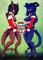 draenei, draenei_futa, nanako, taka'zha, christmas