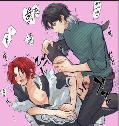 kira_kitazato, nagisa_kamishiro, persona_5, persona_5:_the_phantom_x, pentacle3