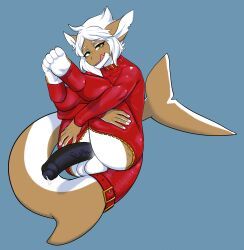 6my, anthro, aquatic, balls, big_penis