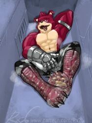 crunch_bandicoot, crash_(series), radx26, 1boy, ahe_gao
