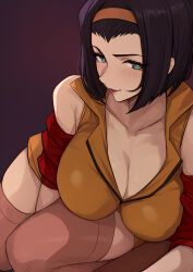 faye_valentine, cowboy_bebop, sunrise_(studio), evan_yang, 1girls