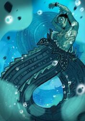 leila_(deep_rising), octalus_(deep_rising), deep_rising_(movie), ganassa, asian_female