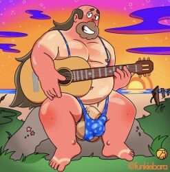 greg_universe, steven_universe, funkiebara, balls, banana_hammock