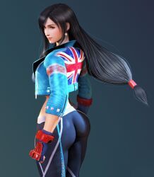 cammy_white, cammy_white_(cosplay), cammy_white_(street_fighter_6), tifa_lockhart, final_fantasy