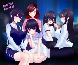 ai_(lustful_sin), eri_(lustful_sin), hana_(lustful_sin), mio_(lustful_sin), rin_(lustful_sin)