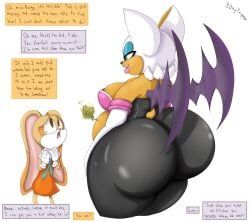 cream_the_rabbit, miles_prower, rouge_the_bat, sega, sonic_(series)