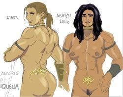 lyren_(hivebastard), nepheli_loux, elden_ring, hivethebastard, bare_ass