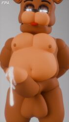 freddy_(fnaf), five_nights_at_freddy's, scottgames, fnafpornartist, anthro