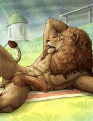 abs, anthro, areola, armpit_hair, balls