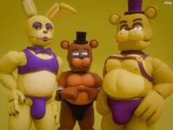fredbear_(fnaf), freddy_(fnaf), spring_bonnie_(fnaf), five_nights_at_freddy's, scottgames