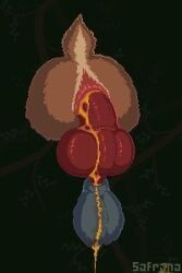 ambiguous_gender, anal, anal_penetration, animal_genitalia, animal_penis