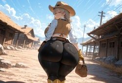 uzaki_tsuki, uzaki-chan_wa_asobitai!, miyuai, 1girl, ass