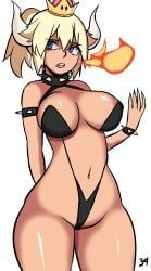 bowsette, super_crown, mario_(series), new_super_mario_bros._u_deluxe, nintendo