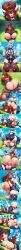 amber_(genshin_impact), eula_(genshin_impact), 1boy, 1girl, 2girls