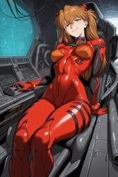 asuka_langley_sohryu, neon_genesis_evangelion, patreon, savvyraexo, 1girls