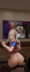 kitagawa_marin, kitagawa_marin_(r2_studio), marin_kitagawa, blacked, fc_barcelona