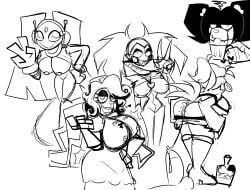 eleanor_(fnaf), gemini_(fnaf), mary_schmidt_(fnac), nurse_dollie_(fnaf), tipsy_bird_(frickbears_3)