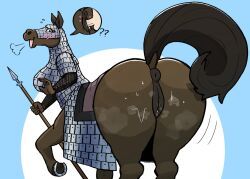 centaur_cataphract, dubindore, animal_genitalia, animal_pussy, anthro