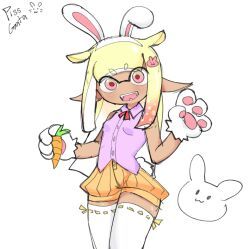 easter_bunny, flan_(pissgata), inkling, inkling_girl, original_character