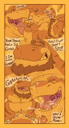 rex_(we're_back!), tiran, we're_back!_a_dinosaur's_story, anthro, beard