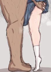 kusanagi_nene, project_sekai, yuu_(user_yefs7237), 1boy, 1girls