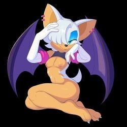 rouge_the_bat, rouge_the_bat_(nikkikaji), sonic_(series), apinkgrape, 1boy