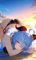 ganyu_(genshin_impact), genshin_impact, impacter, 1girl, 1girls