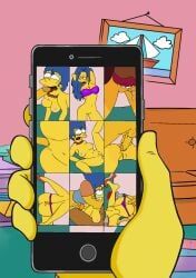 marge_simpson, 20th_century_studios, the_simpsons, arestantaem, anal