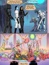 chiss, imperial_officer_(star_wars), slave_leia_(cosplay), stormtrooper, togruta