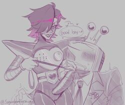 mettaton, tenna_(deltarune), deltarune, undertale, big_penis
