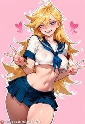 panty_(psg), panty_anarchy, panty_&_stocking_with_garterbelt, carminroux, 1girl