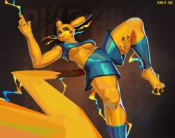 pikachu, pokemon_(species), nintendo, pokemon, valorant