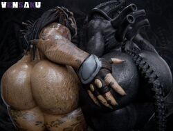 female_xenomorph, female_yautja, xenomorph, yautja, alien_(franchise)