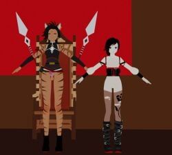 ruby_rose, sienna_khan, rwby, marcovee4, 1futa1girl