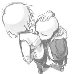 kris_(deltarune), kris_female_(deltarune), sans, deltarune, undertale