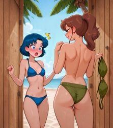 ami_mizuno, makoto_kino, sailor_jupiter, sailor_mercury, bishoujo_senshi_sailor_moon